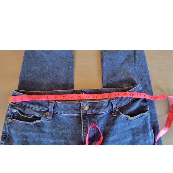 MEN EXPRESS JEANS Slim Dark Wash 4-Way Hyper Stretch Jeans - Picture 11 of 14